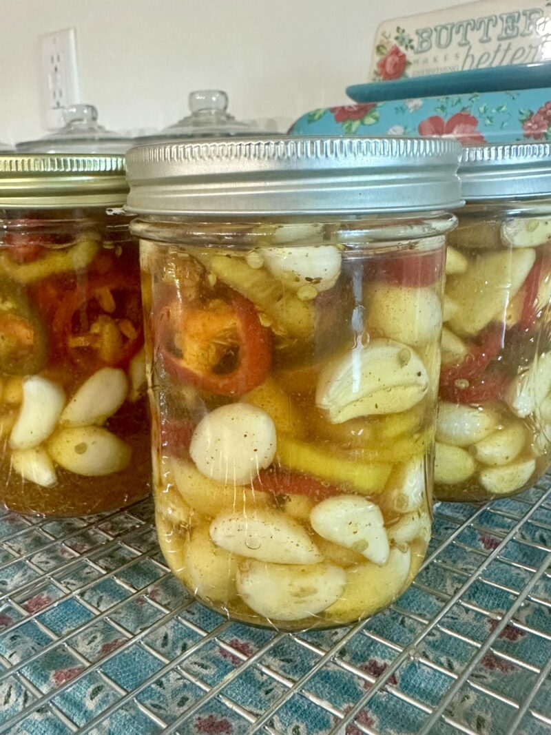 Cowboy Candy and Garlic