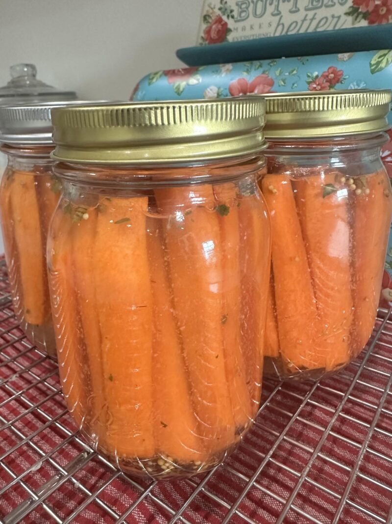 Pickled Carrots, Green Beans, Banana Peppers (Pint)